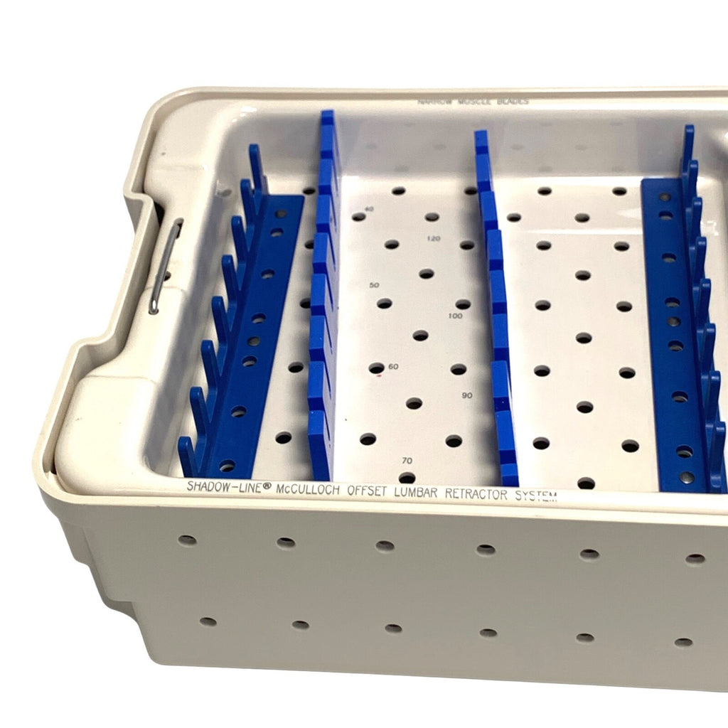 V.Mueller Neuro/Spine Shadow-Line McCulloch Offset Lumbar Retraction System Case