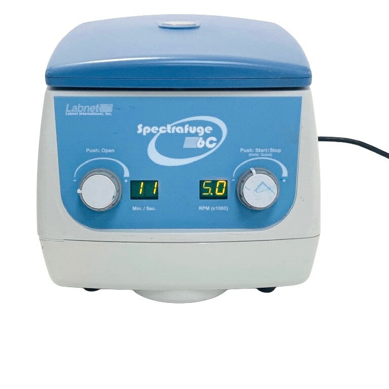 Labnet Spectrafuge REF C0060 6C, Compact Centrifuge with 6-Place Rotor