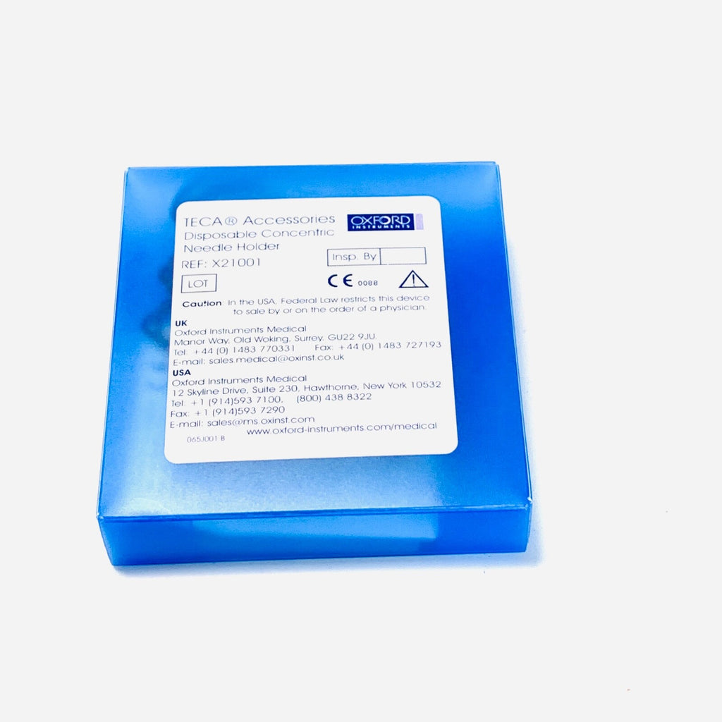 OXFORD INSTRUMENTS Ref X21001, TECA Disposable Concentric Needle Holder