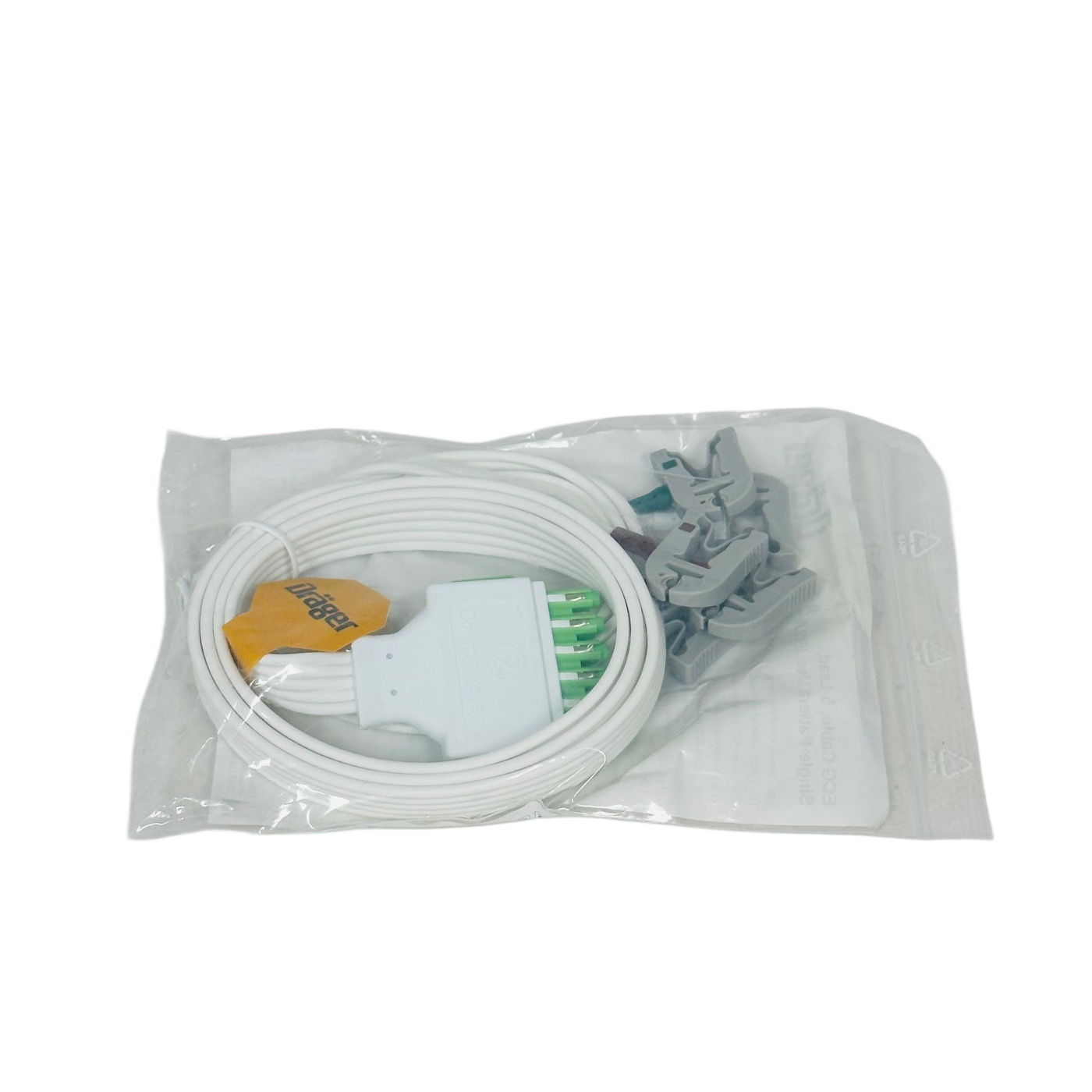 Draeger MP00881 5-LEAD ECG CABLE, 39IN/59IN