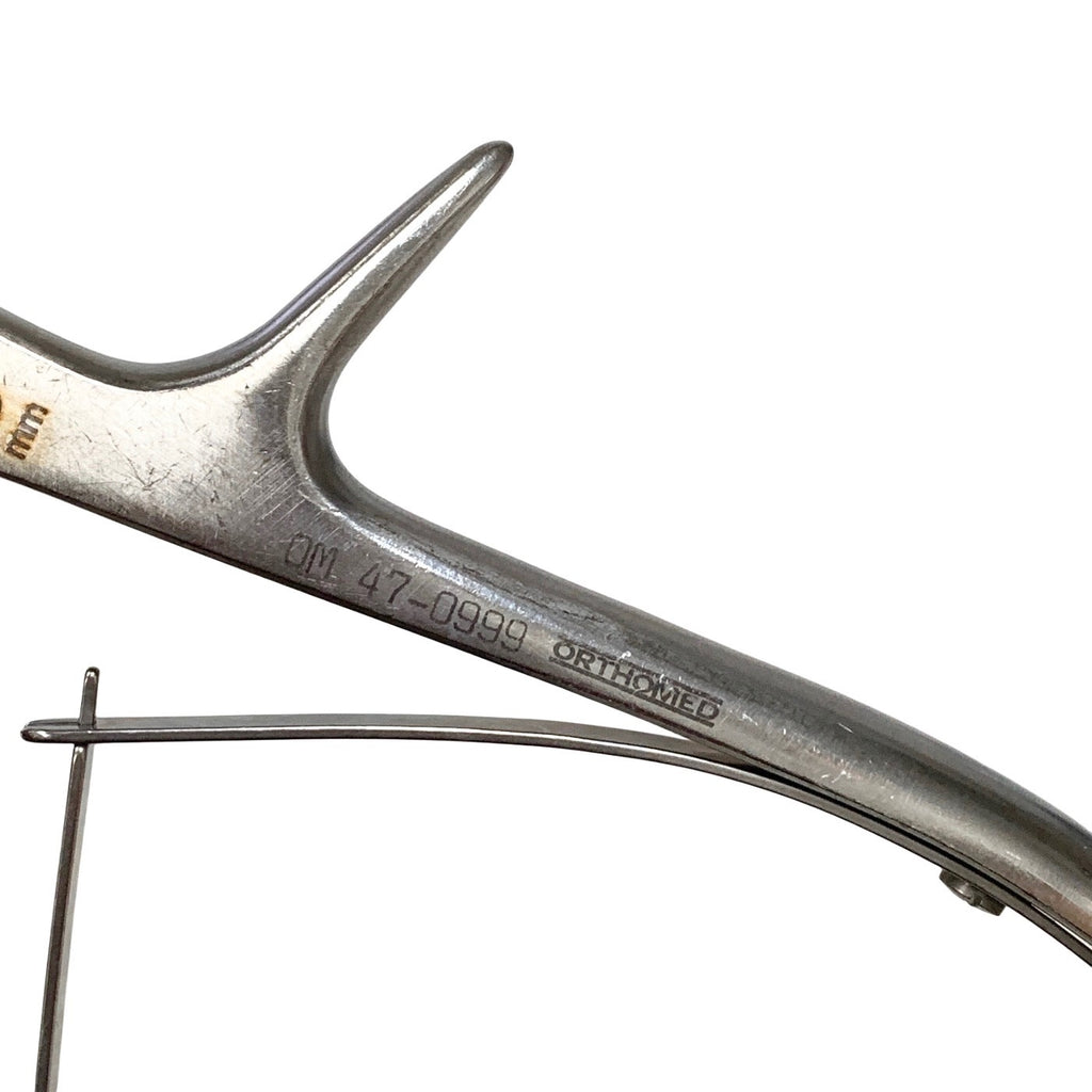 Orthomed Ref 47-0999, 5mm Kerrison Rongeur Surgical Bone Punch 40 Deg Up-Bite