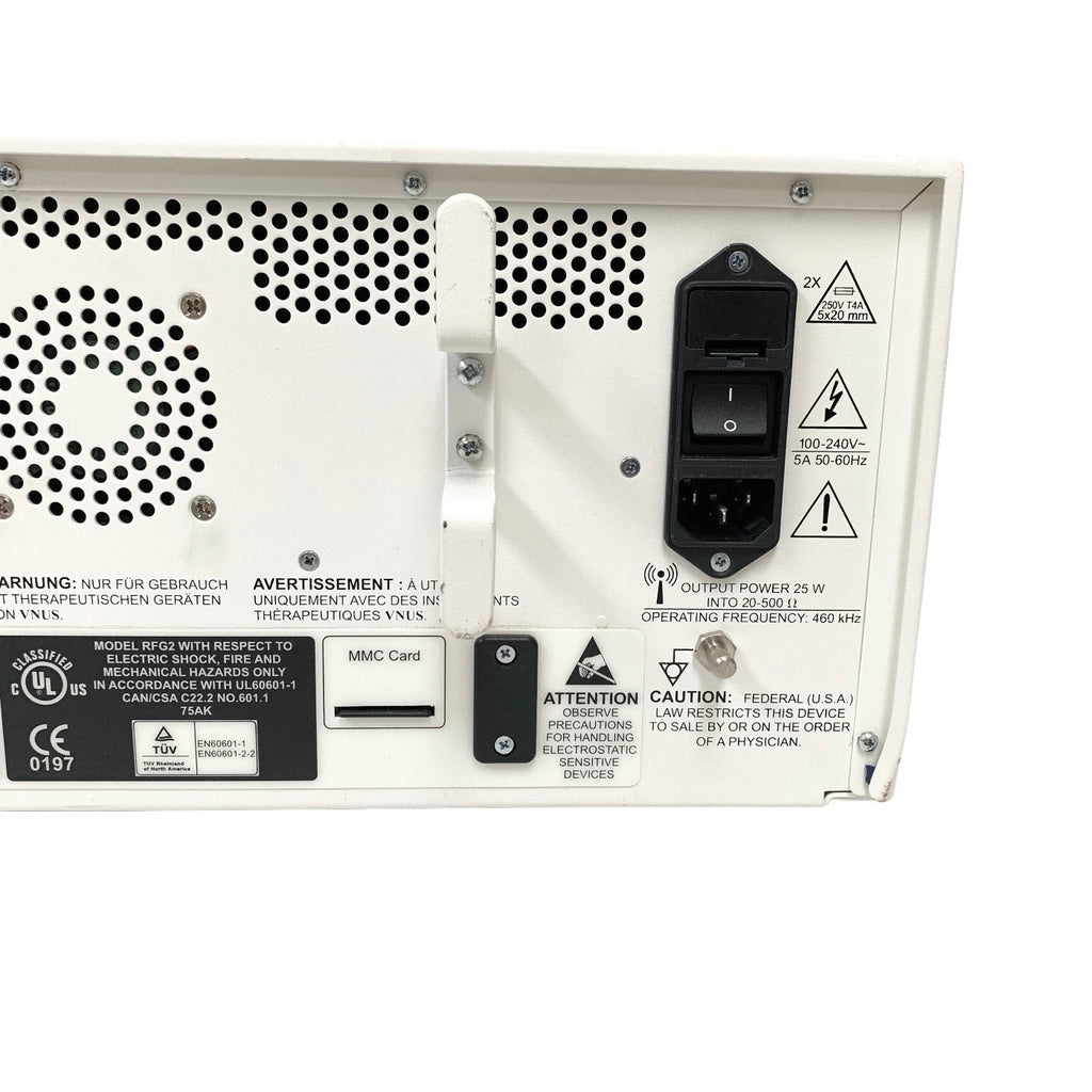 VNUS MODEL RFG2, VERSION 2.1.7 RADIOFREQUENCY GENERATOR
