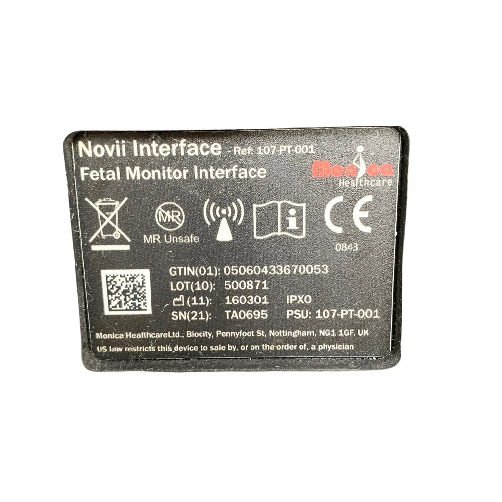 MONICA HEALTHCARE REF 107 PT-001, Novii Interface Fetal Monitor Interface/CABLES