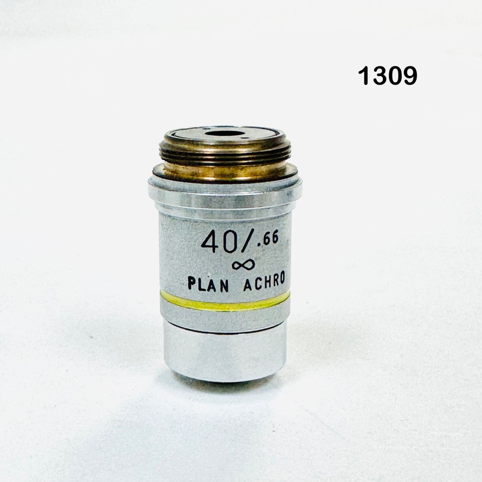 AO 1309  40/0.66 PLAN ACHRO Microscope Objective Lens Made in USA