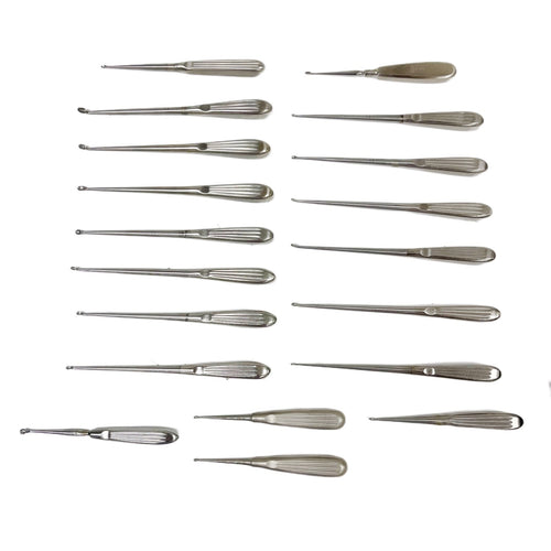 Aesculap / V. Mueller / Zimmer  Bone Curette Orthopedic ( Lot 19 )