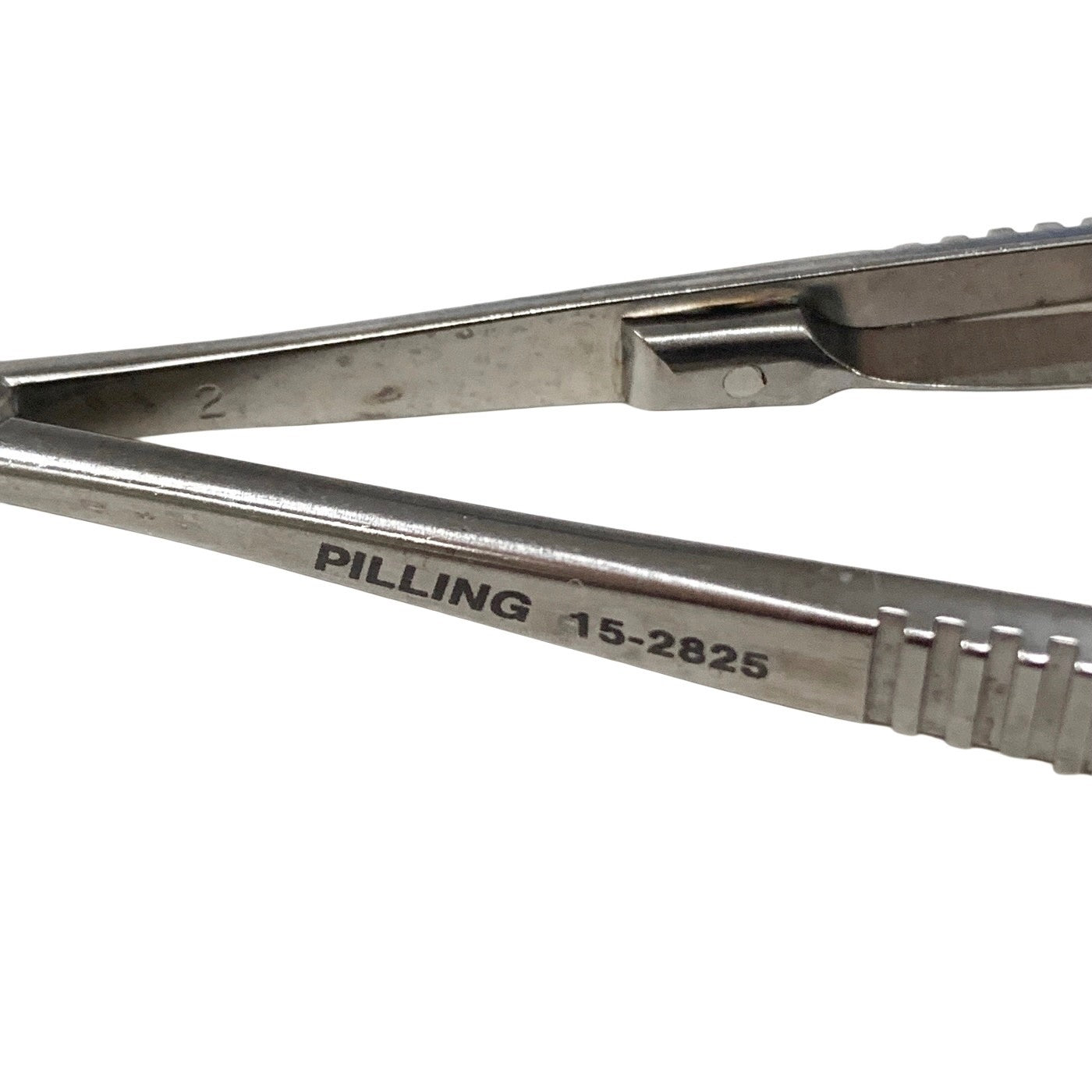 PILLING REF 15-2825, MICRO SURGERY NEEDLE HOLDER, STRAIGHT FLAT HANDLE