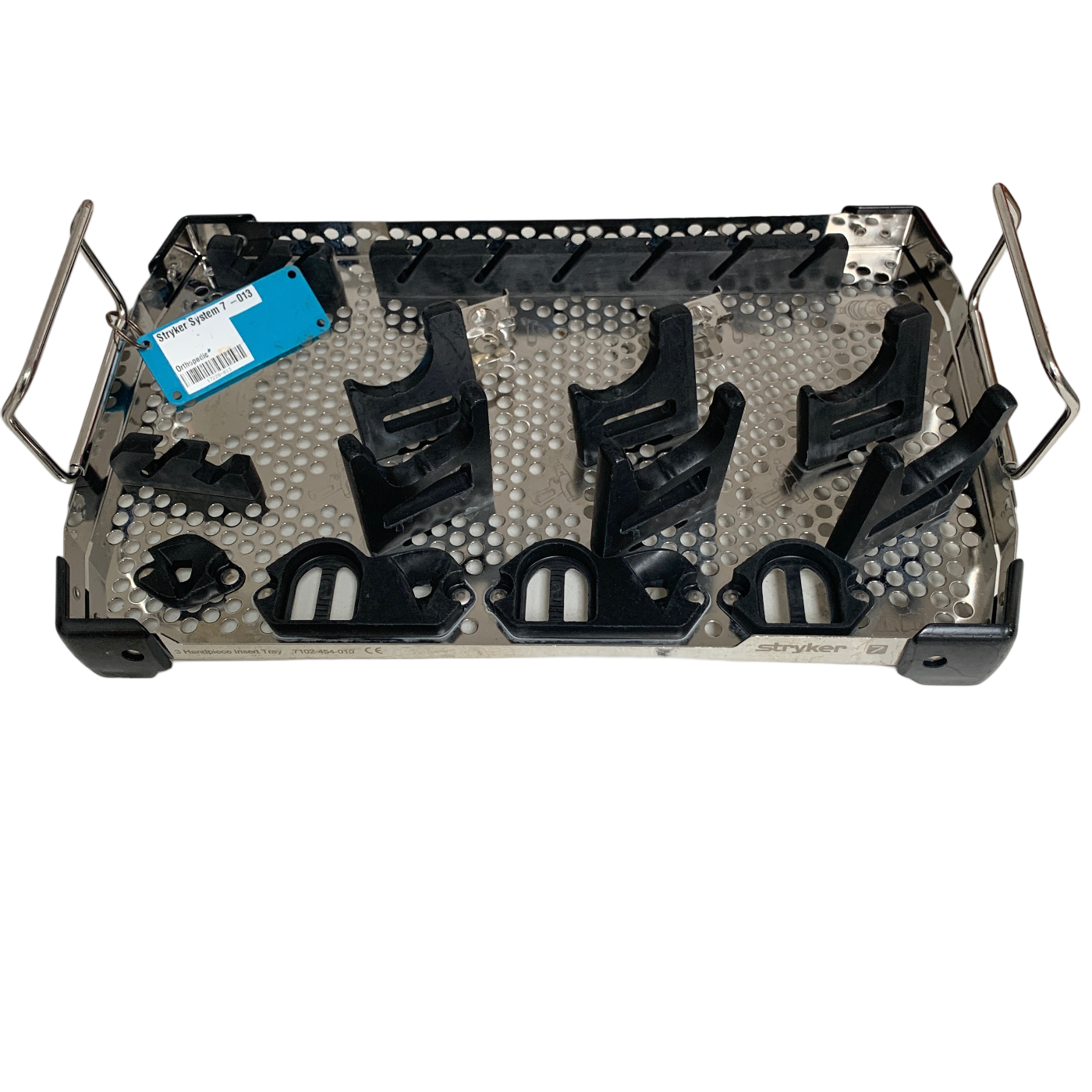 STRYKER SYSTEM 7 STORAGE TRAY AND CONTAINER 7102-454-040 AND TRAY 7102-454-010