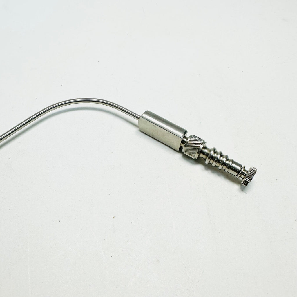 JARIT 285-478 Frazier Suction Tube, 9Fr Angled 90° , 7-1/2" Stainless Instrument