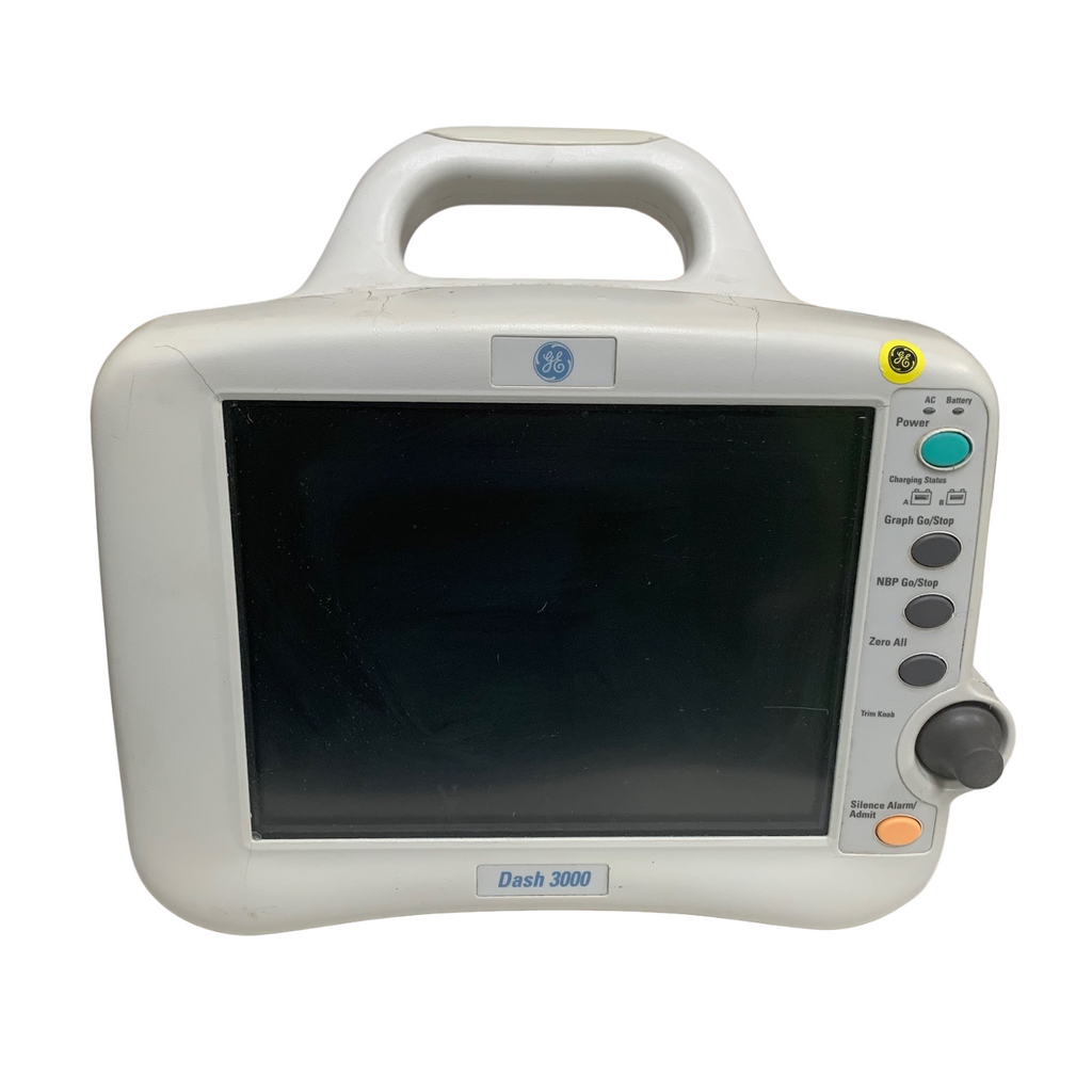 GE MEDICAL SYSTEMS DASH 3000 PATIENT MONITOR - PARTS ONLY