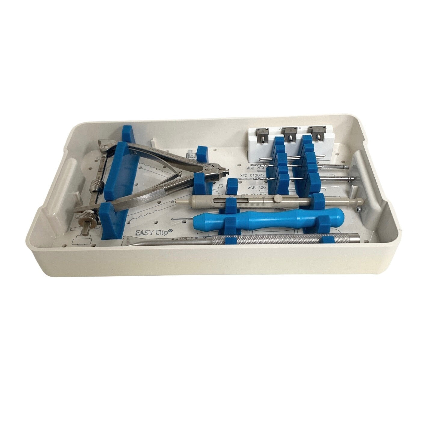MEMOMETAL REF XPL017001-00, HAND AND FOOT SURGERY INSTRUMENT CASE