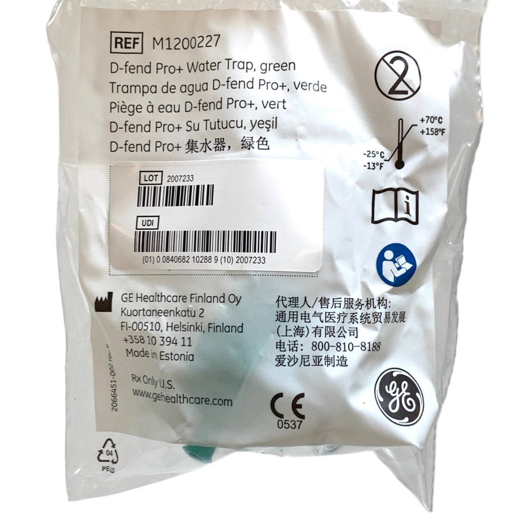 GE REF M1200227, D-fend Pro+ Water Trap, Green