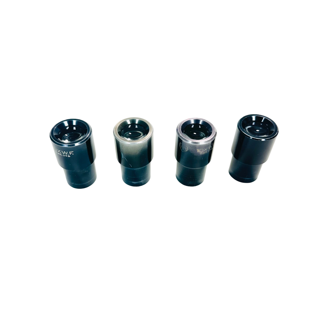 American Optical / AO 10x W.F. # 176 Eyepiece ( LOT OF 4 )