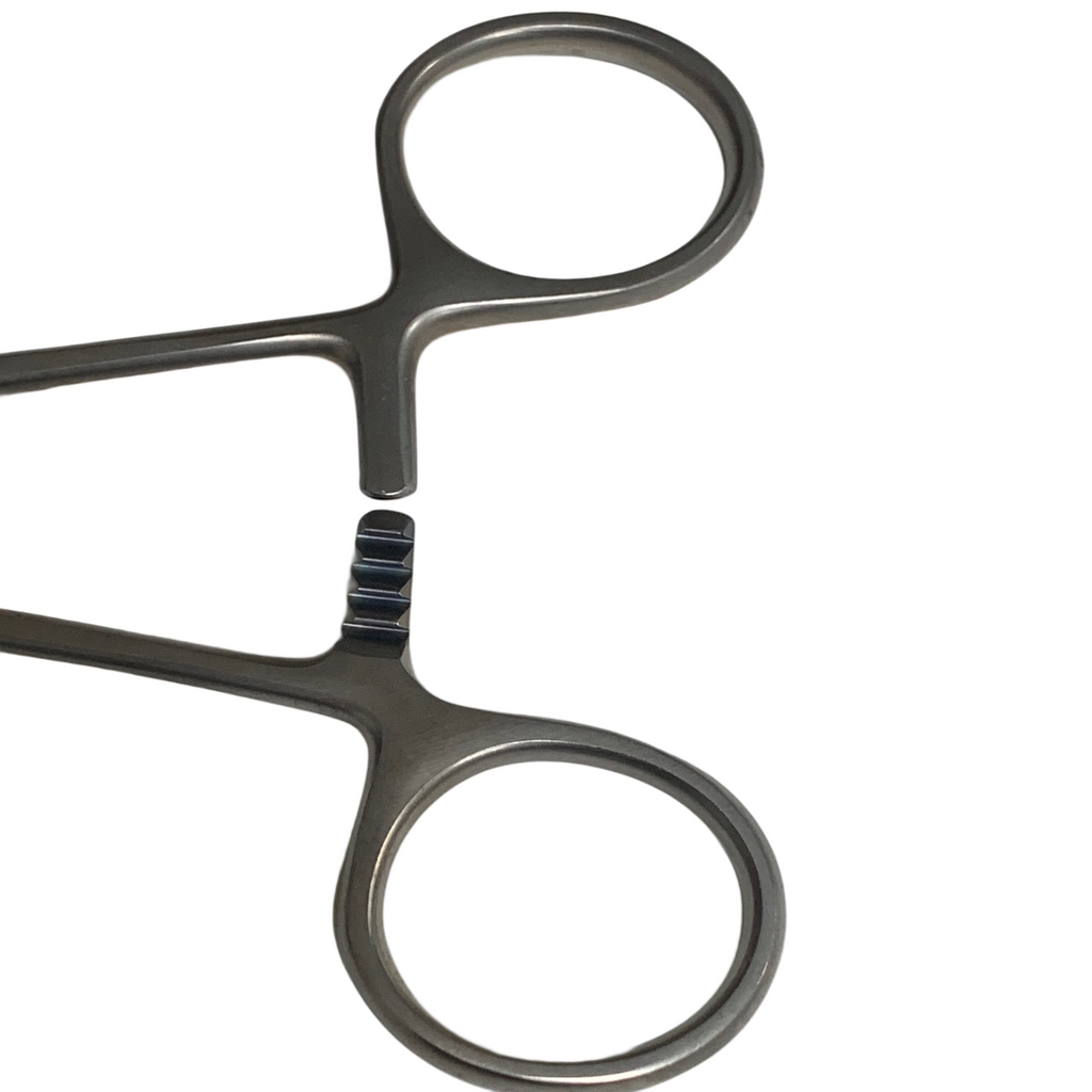 V. Mueller GL1805 Fletcher-Van Doren Uterine Polyp Forceps 9.5" Double Curved