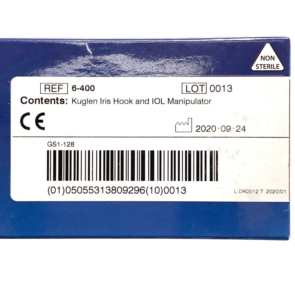 Duckworth & Kent REF 6-400, Kuglen Iris Hook & IOL Manipulator
