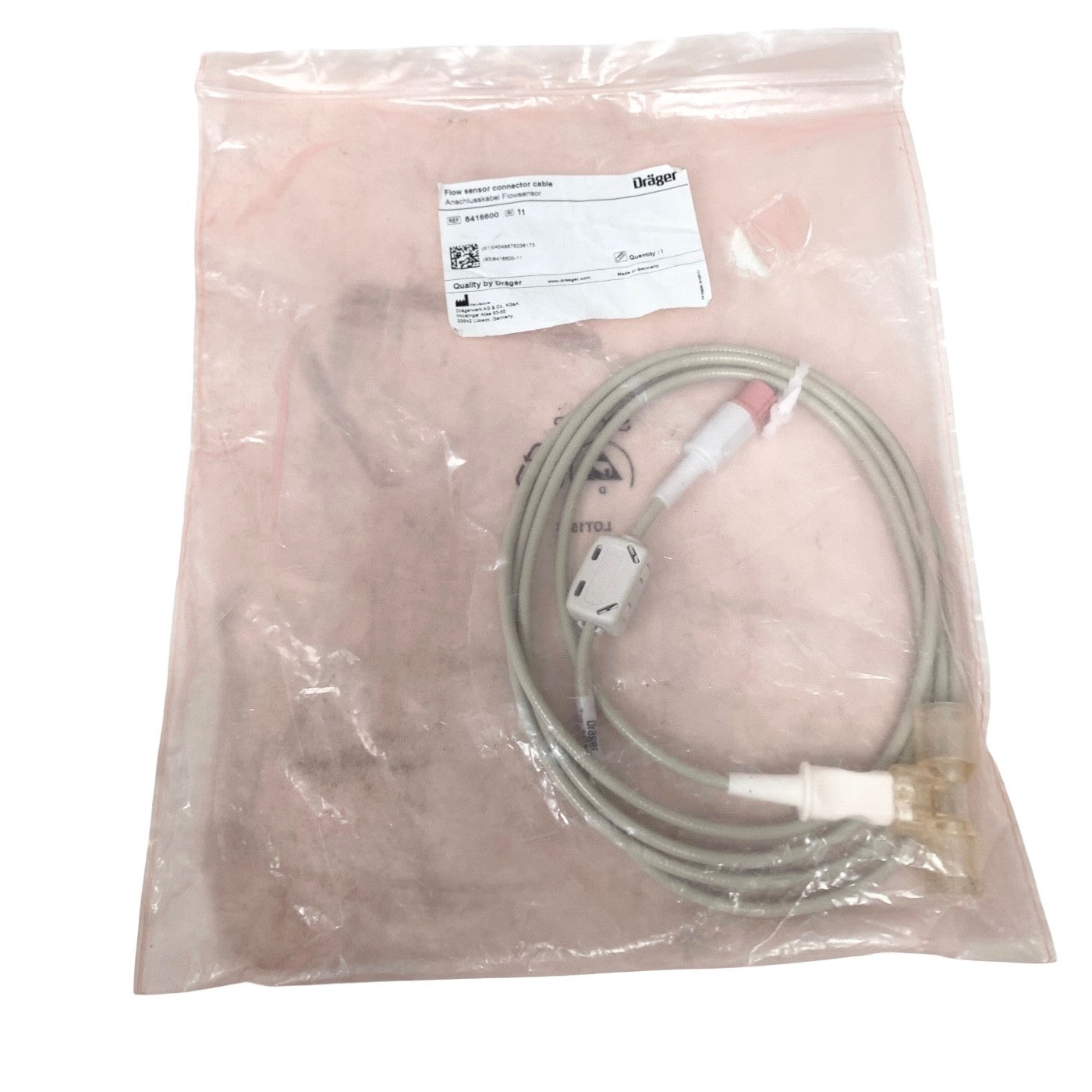 DRAGER REF 8416600, Flow Sensor Connector Cable