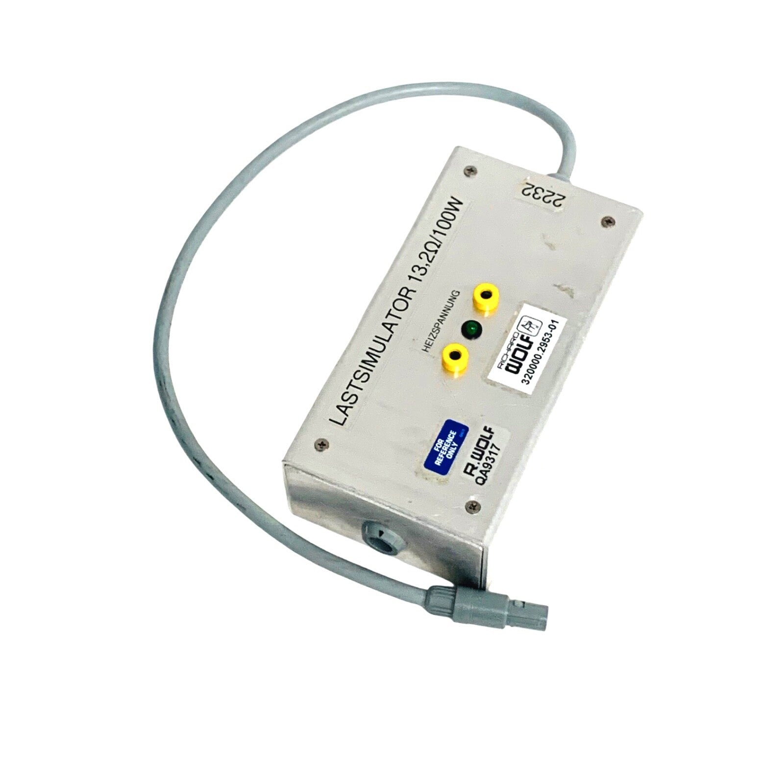 R.WOLF REF 32000-2953-01, LASTSIMULATOR 13,2 OHM, 100W