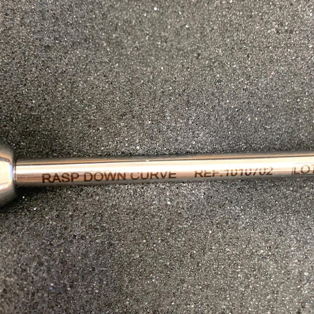 Symmetry Surgical, REF 1010702, Access Arthroscopy, Rasp, Down Curve