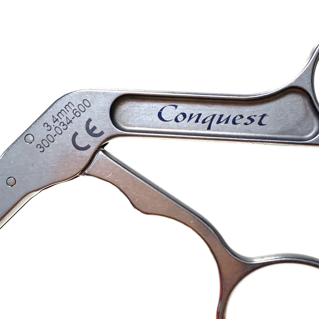 Stryker REF 300-034-600, Conquest 3.4 mm Straight Hook Scissor