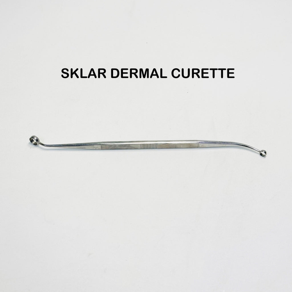 Sklar Dermal Curette Double Ended 8 Inch Instrument