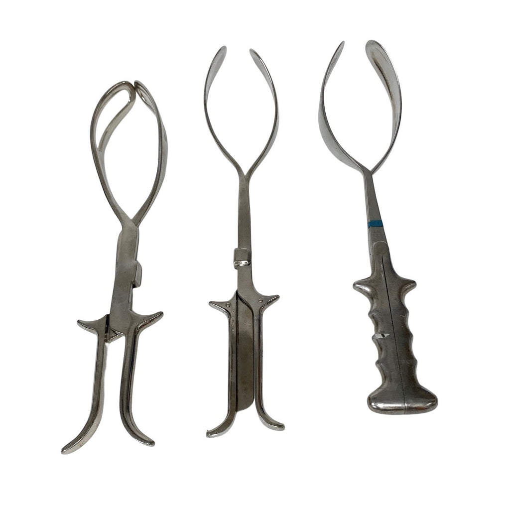 SKLAR LOT OF 3 Piper Obstetrical Forceps