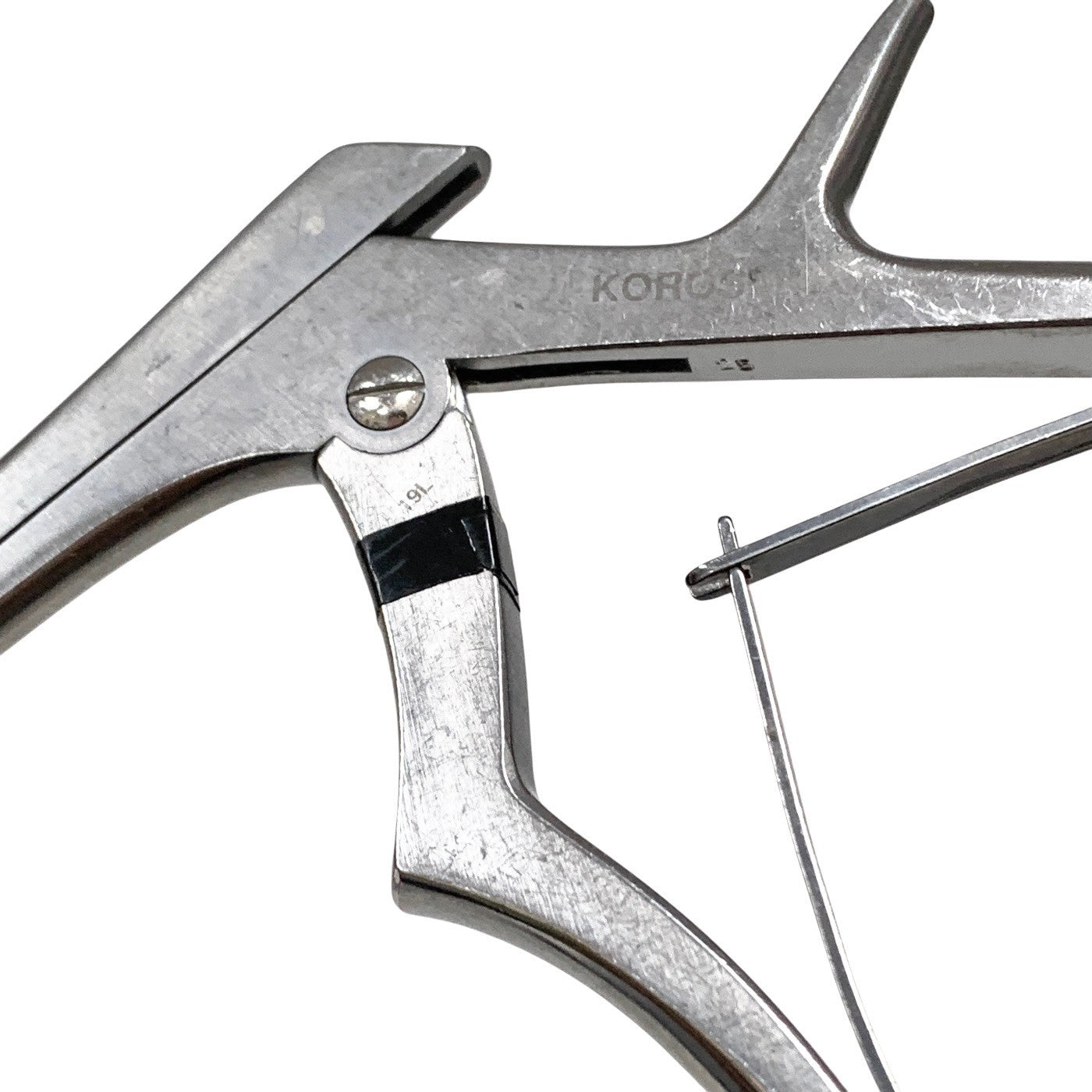 Koros Stainless Kerrison Rongeur 2mm 40 Degree Up-Bite Surgical Bone Punch 8"