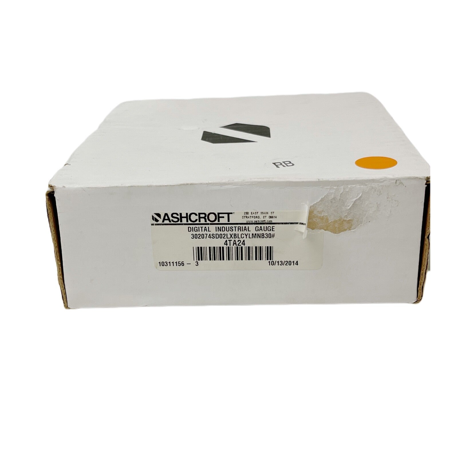 ASHCROFT REF 4TA24 Digital Test Pressure Gauge: Test Pressure Gauge 0 to 30 psi