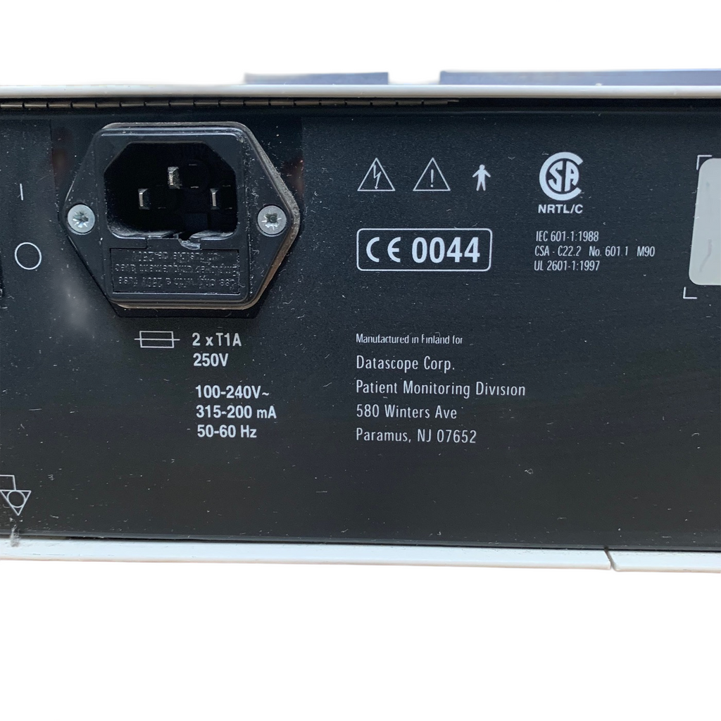 Datascope Gas Module II with Interface Cable.