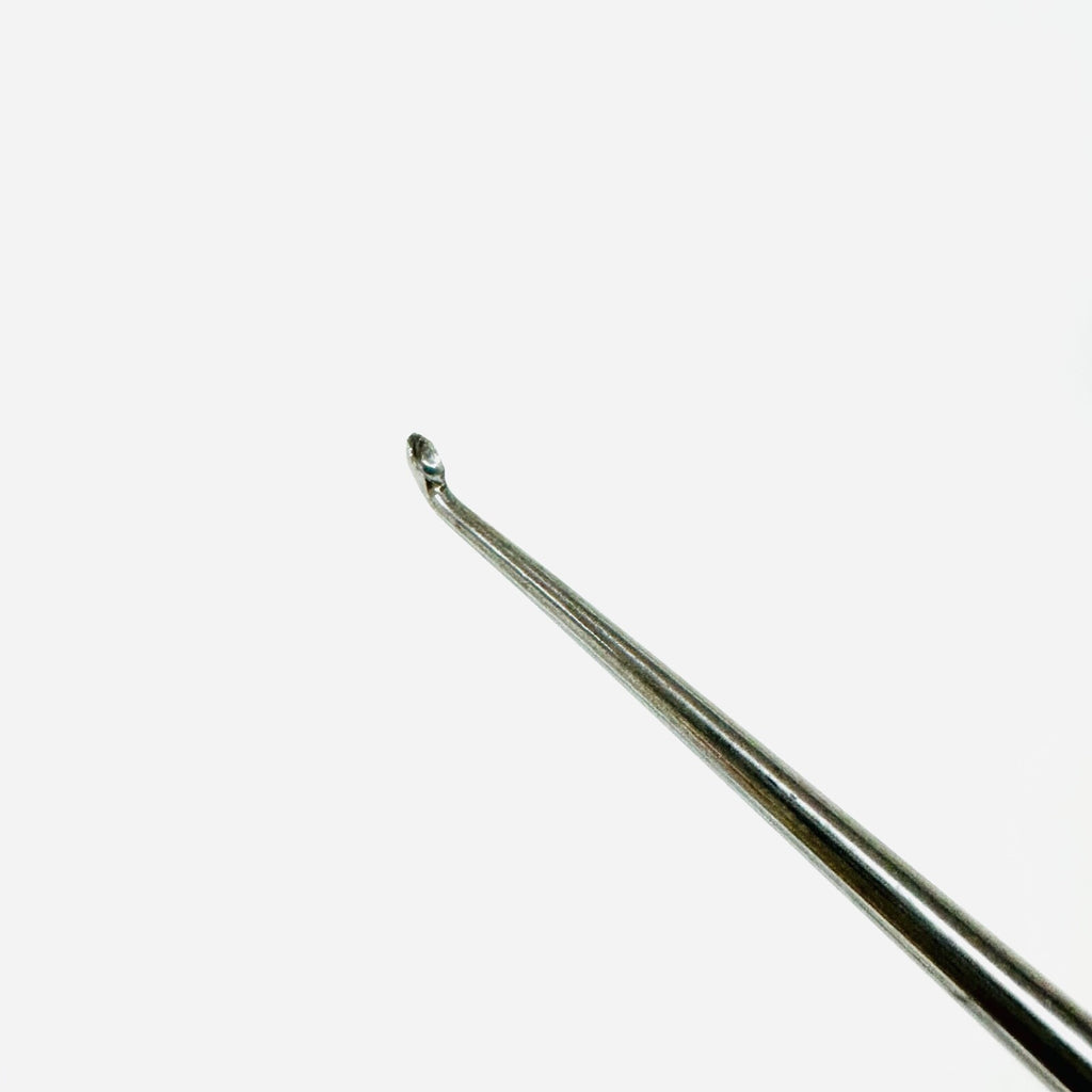 V. Mueller U-0164 CURETTE, SPINE CHROMA-LINE Angled #4 , 10 Inch Instrument