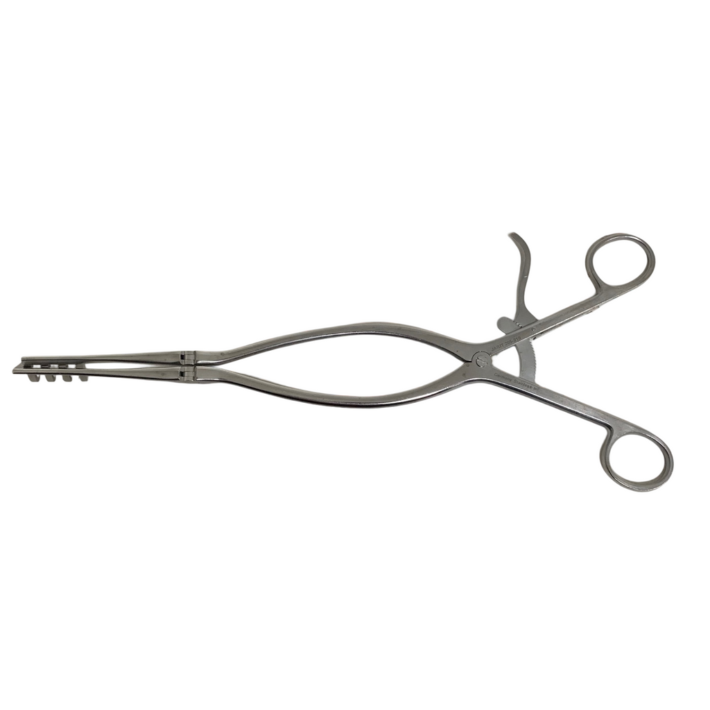 Jarit 205-210 Beckman Hinged 4x4 Teeth Sharp Prong Retractor 31.6cm Length