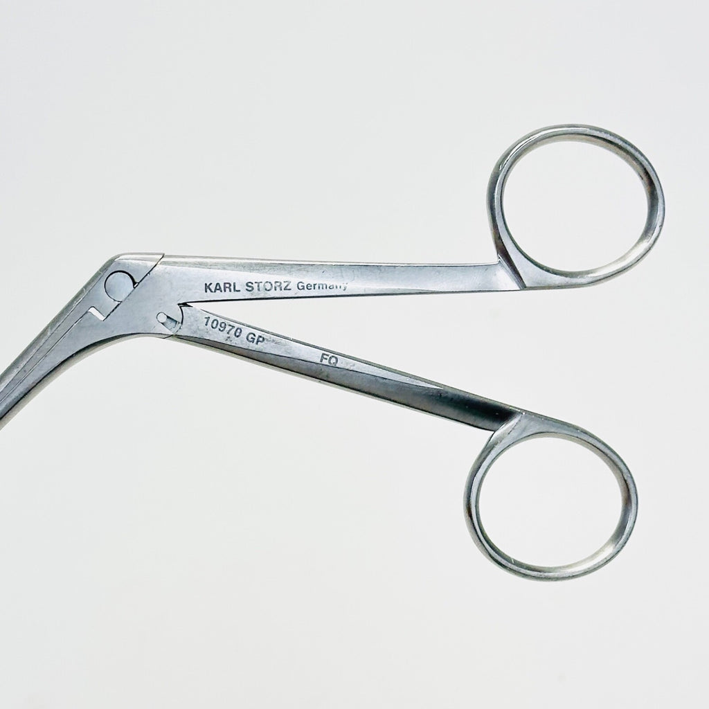 K Storz 10970GP Spoon Shaped Forceps, 6 X 12 Mm, 20 Cm, Straight , OVAL JAW