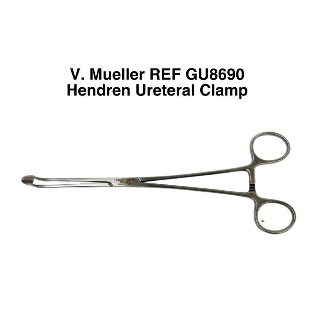 V. Mueller REF GU8690 Hendren Ureteral Clamp