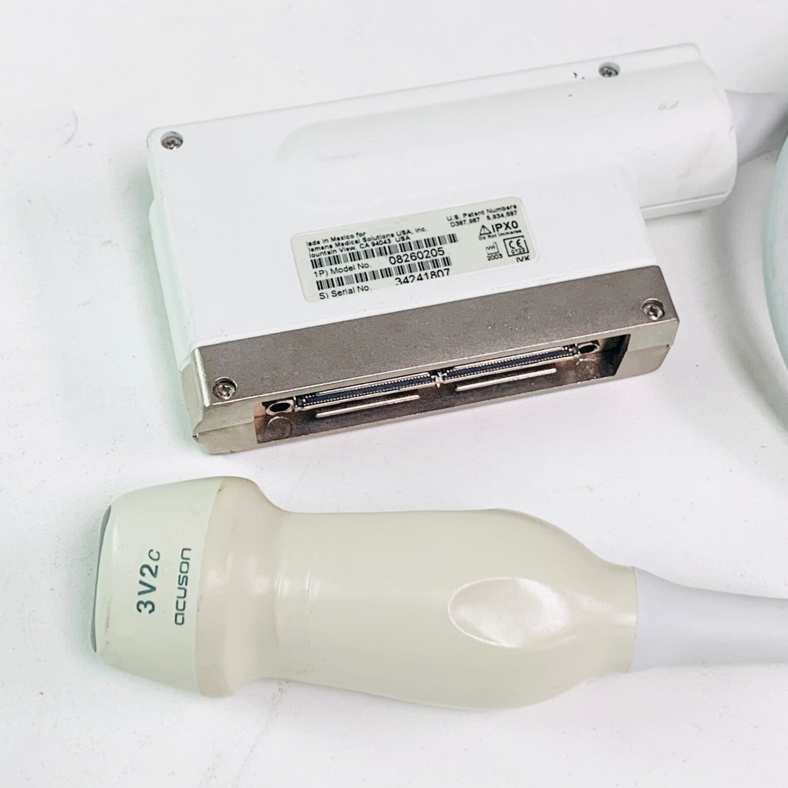 Acuson Cypress Ultrasound System with 7V3C, 3V2C Transducer