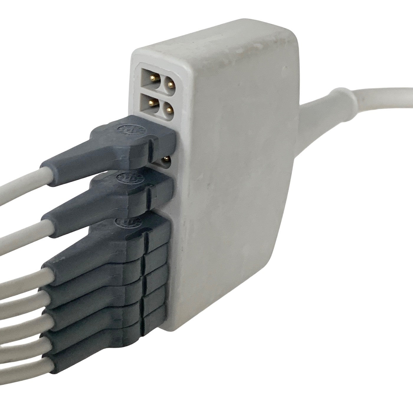 GE Multi-Link 10-Lead ECG EKG Trunk Cable Leadwires Banana Plug 22341809 Patient