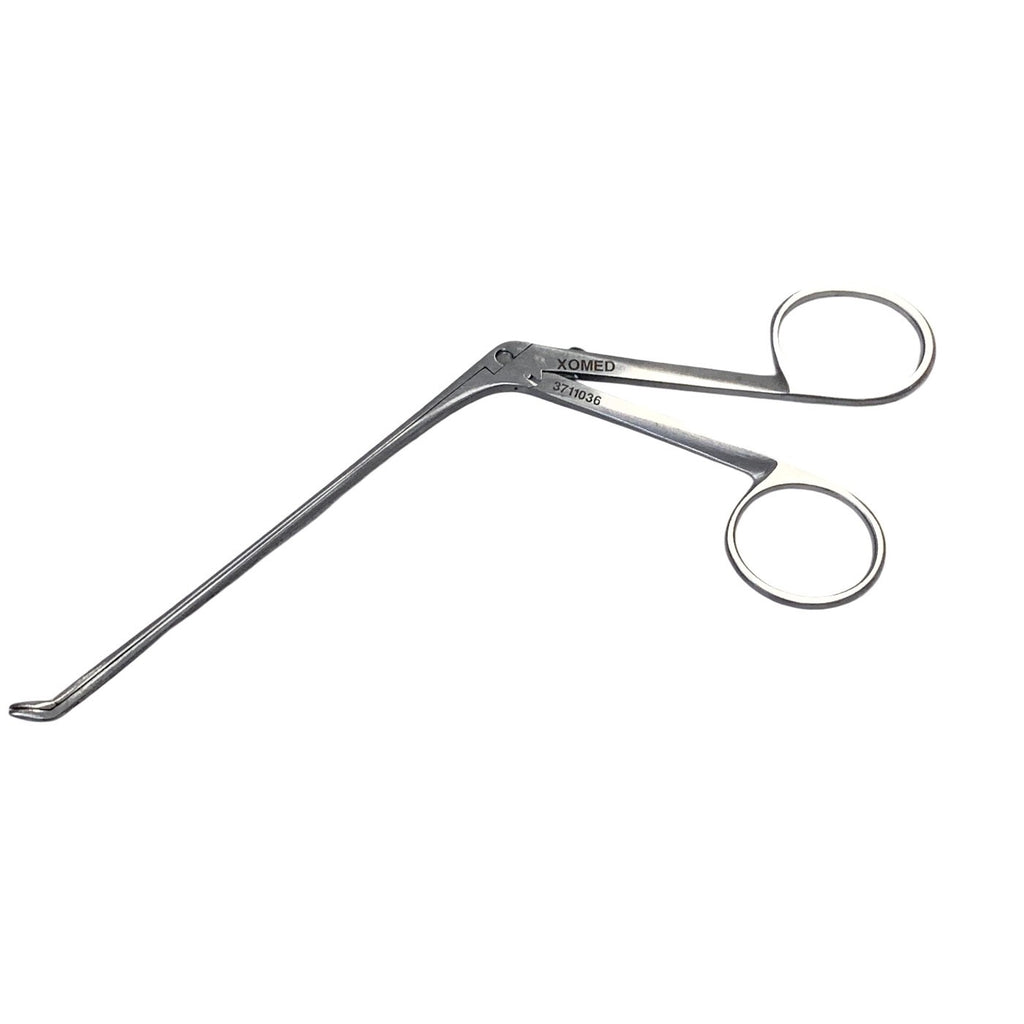 Xomed 3711036 Struempel Pediatric Forceps 45° Angled Up 2.4mm ENT Surgical Tool