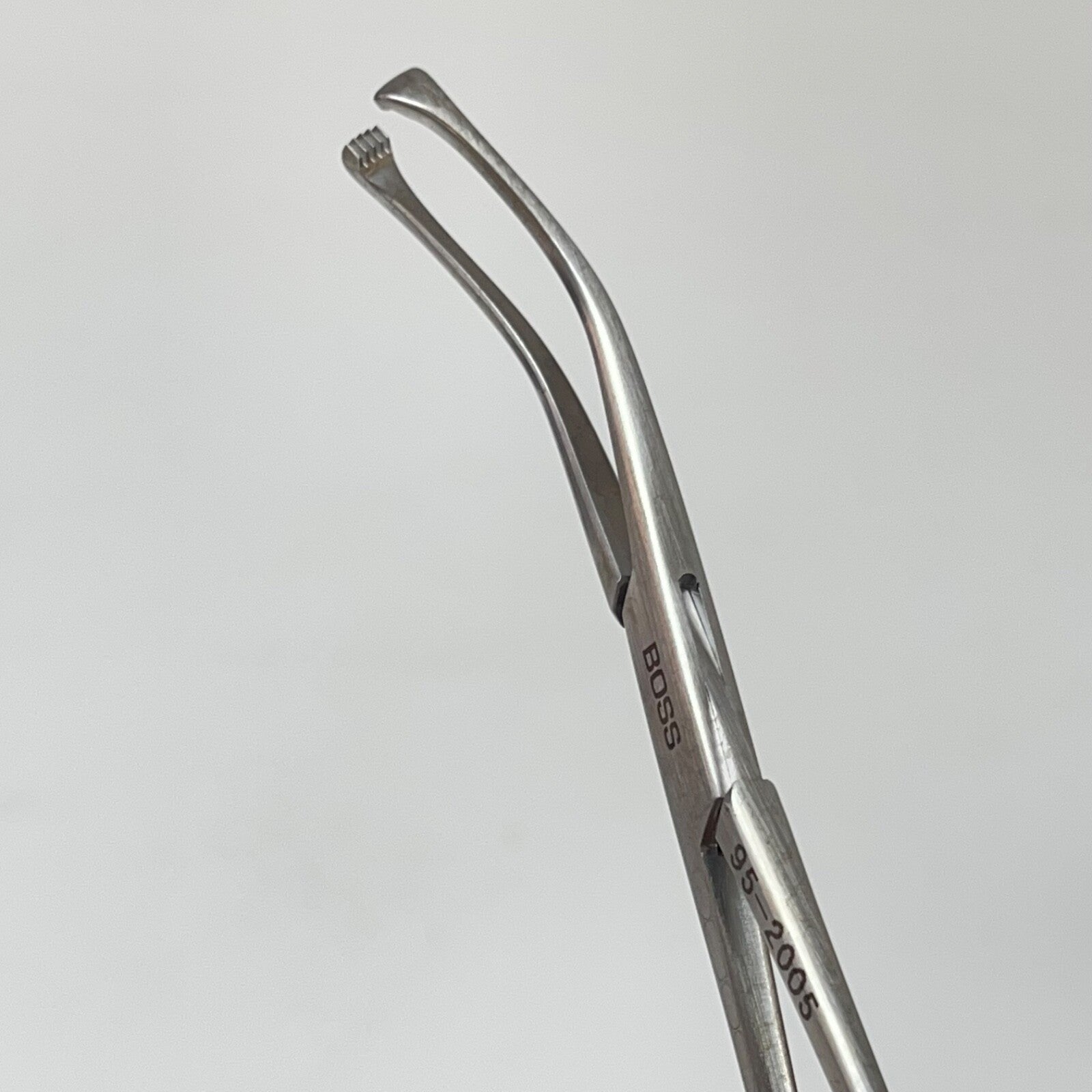 BOSS SURGICAL 95-2005 Allis Coakley Tonsil Forceps slight curve( LOT OF 2 )