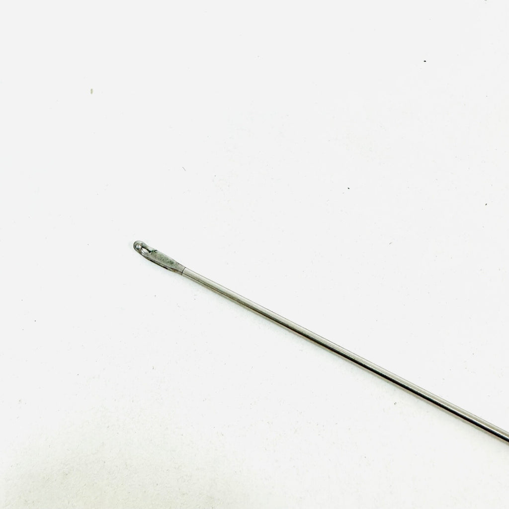 V. Mueller BE2826 Microlaryngeal Grasping Forceps Angled Left JACKO CUP 9-1/2 In