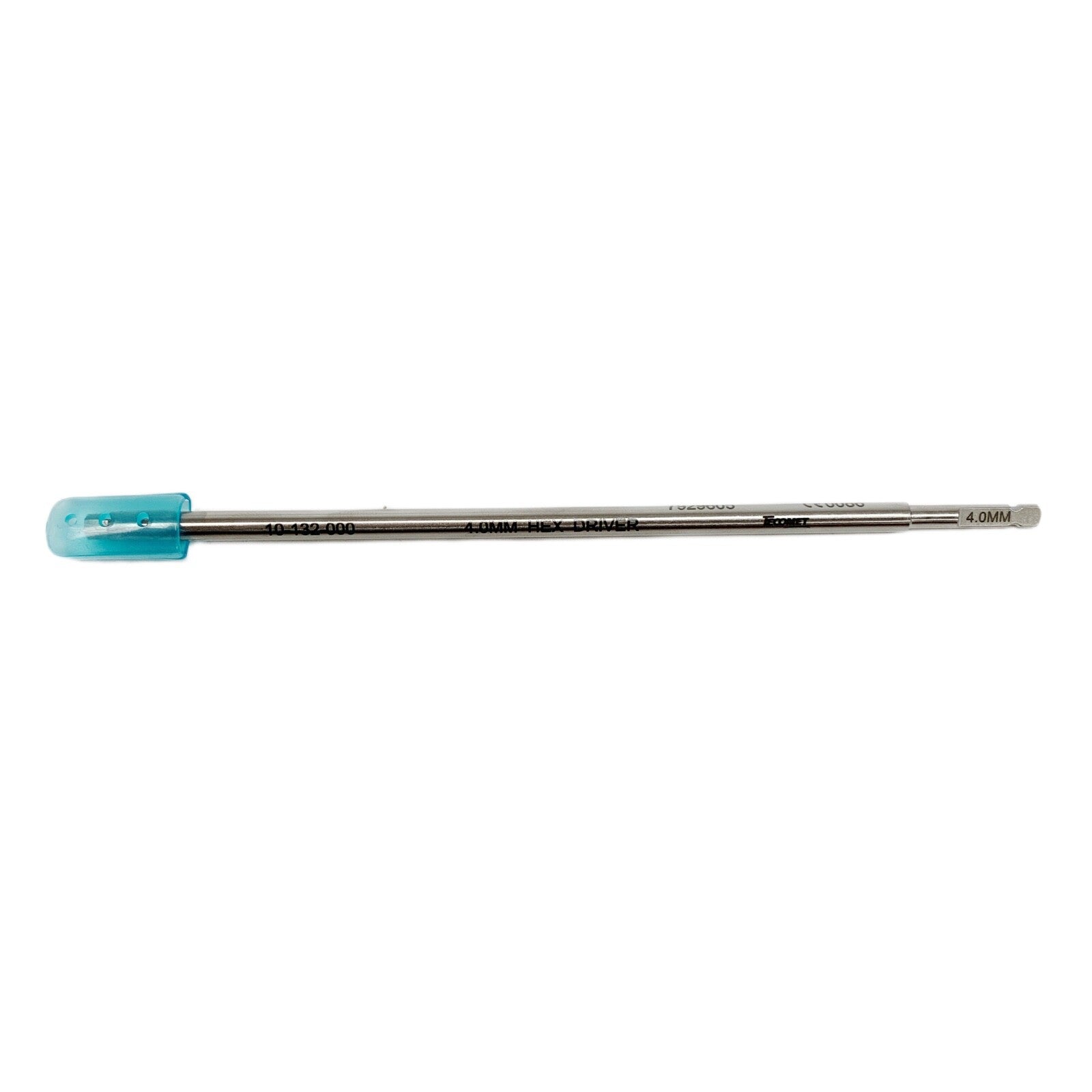 Symmetry REF 10-132-000, TECOMET 4.0 MM HEX DRIVER WITH A.O. FITTING