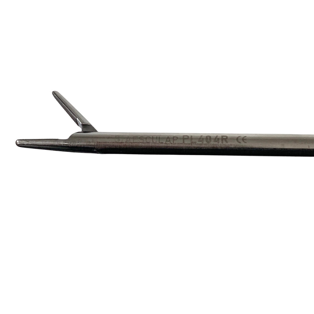 Aesculap Ref Pl404R Surgical Laparoscopic 5Mm Durogrip Straight Tc Needleholder