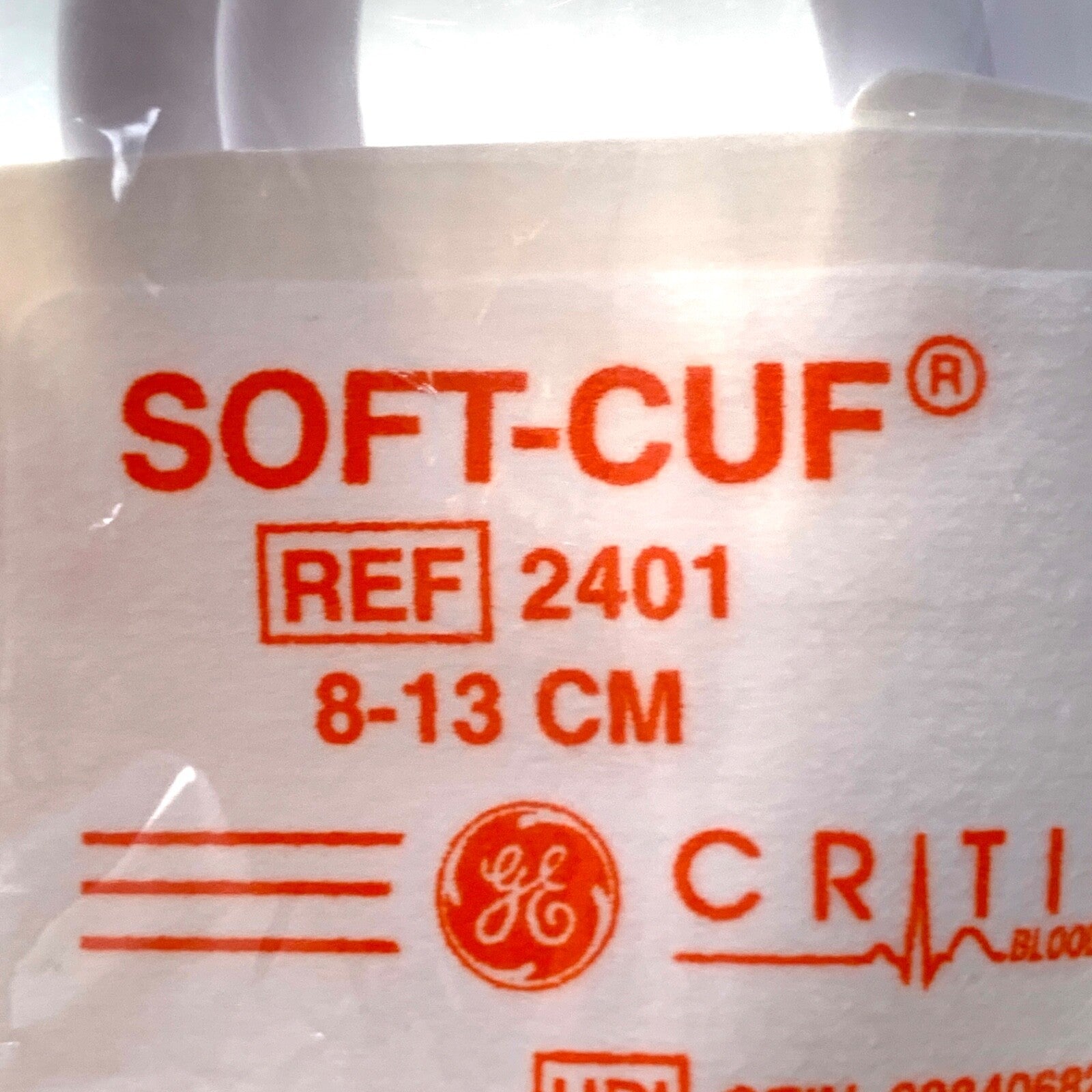 GE Critikon REF 2401, 8-13CM SOFT-CUF for Infant, NEW