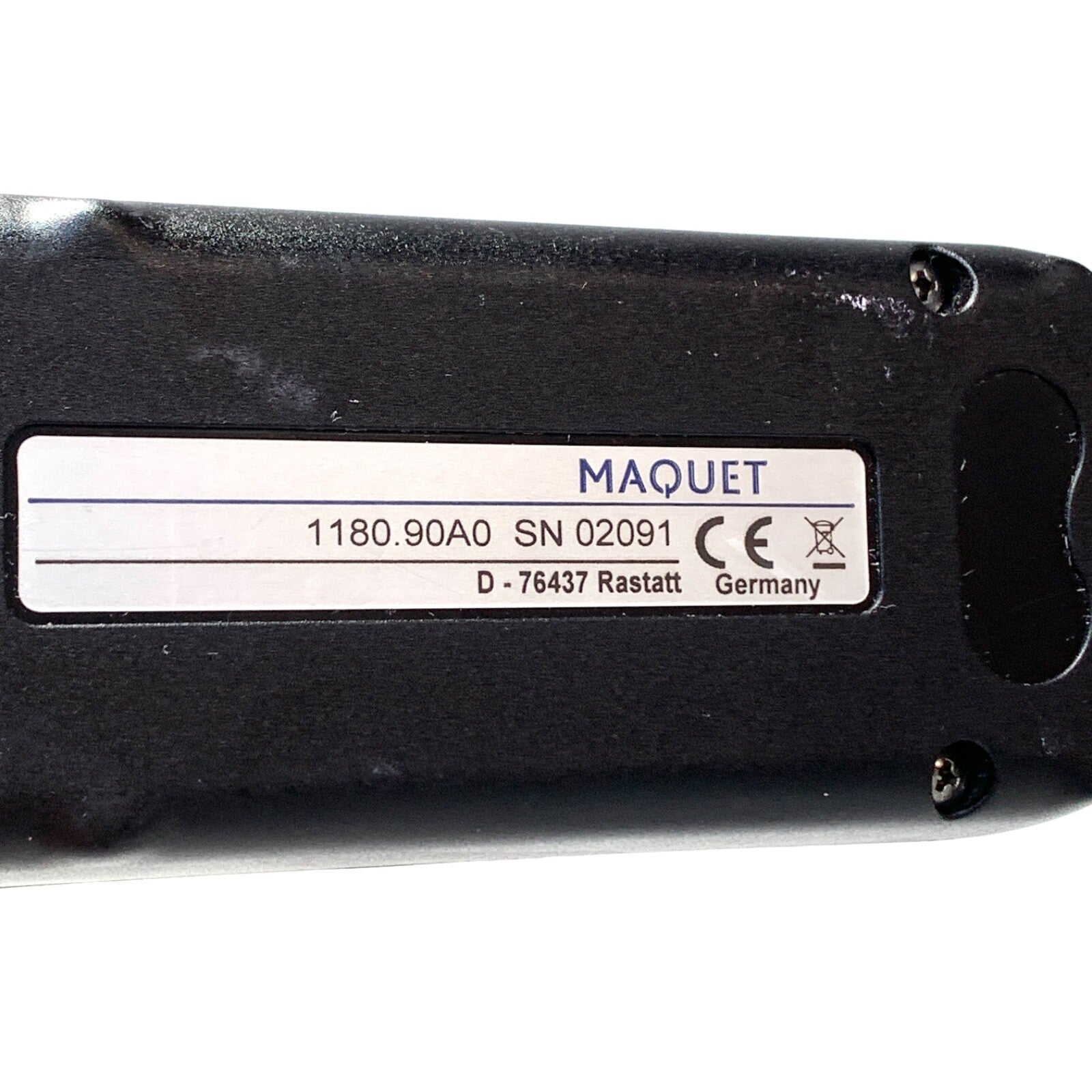Maquet REF 1180.90A0, Cable Connected Hand Control, Display Broken