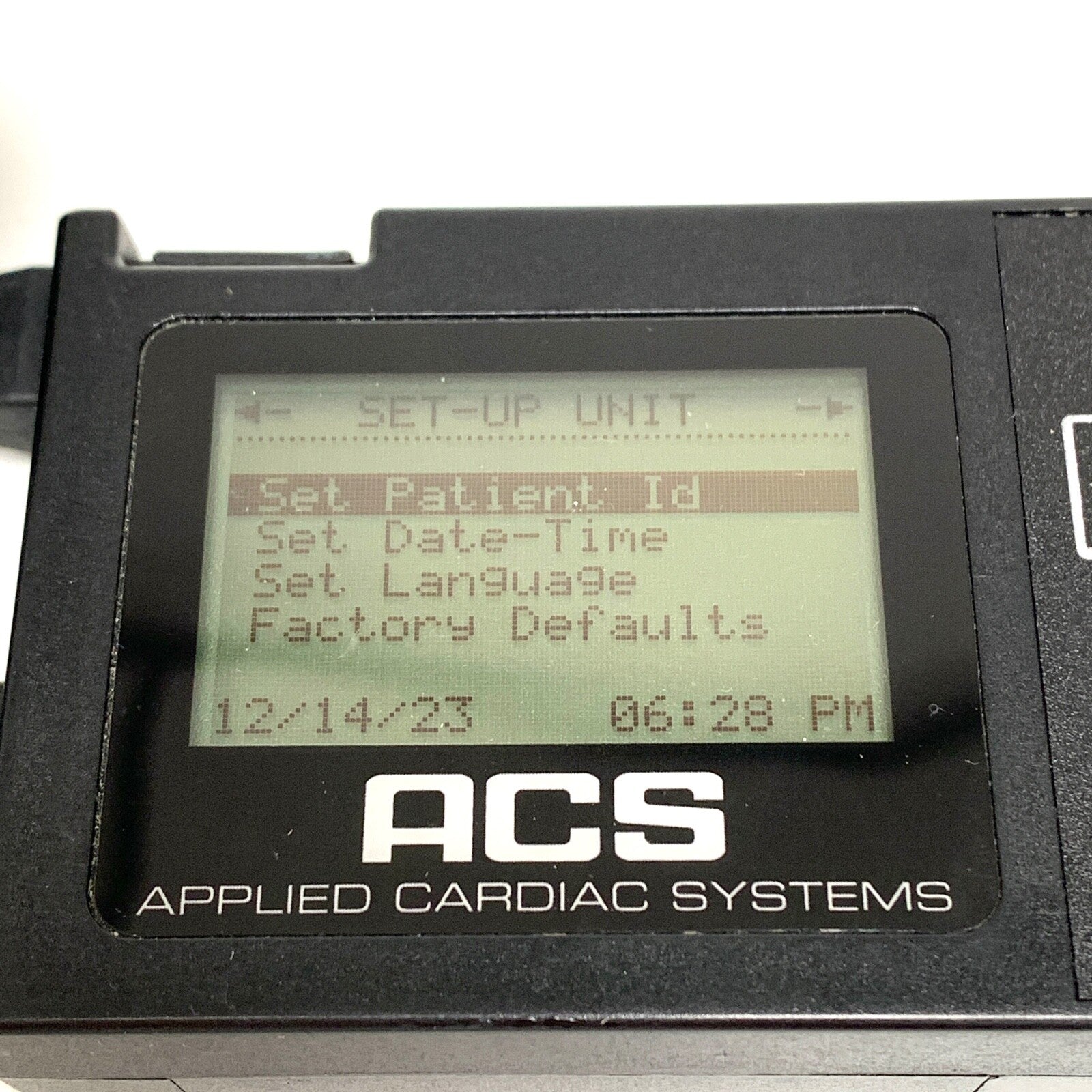 ACS, Applied Cardiac Systems REF 2003, 48 Hour Holter Recorder w/ Leads