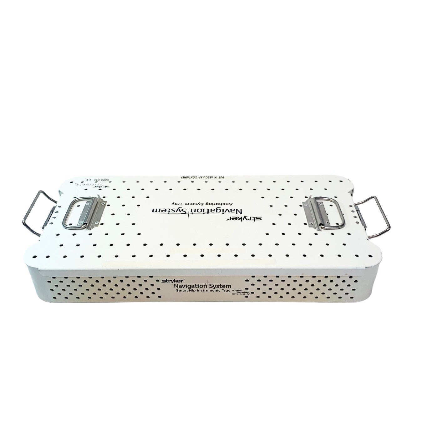 Stryker REF 6000-040, NAVIGATION SYSTEM SMART HIP INSTRUMENT TRAY