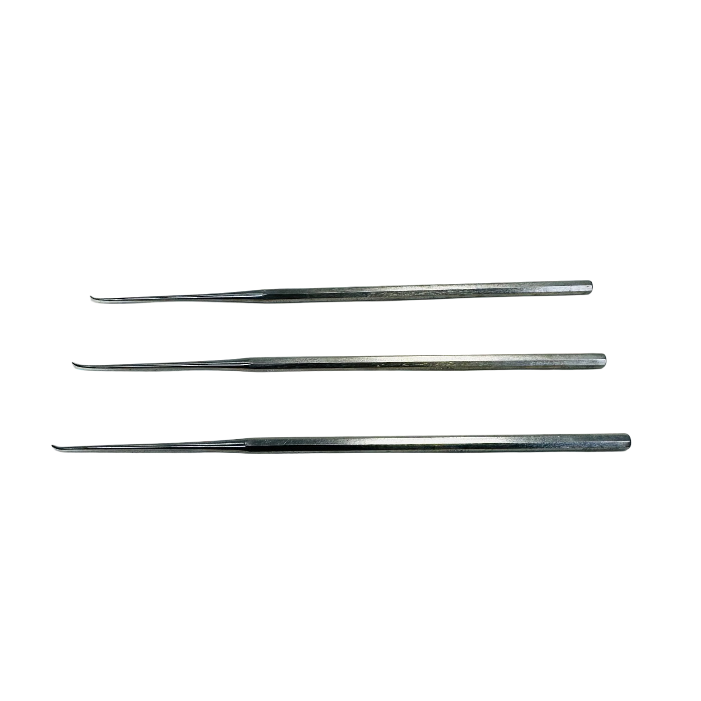V. Mueller AU-12080 – Rosen Ear Probe 6¼″ Instrument w/ Caddy ( Lot of 3 )