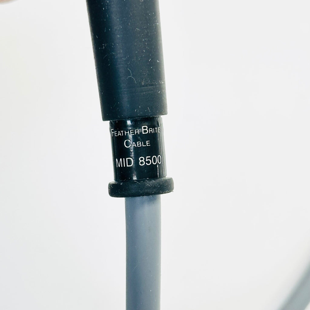 BFW Fiber Optic Headlight w/ MID 8500 Feather Brite Optic Light Cable