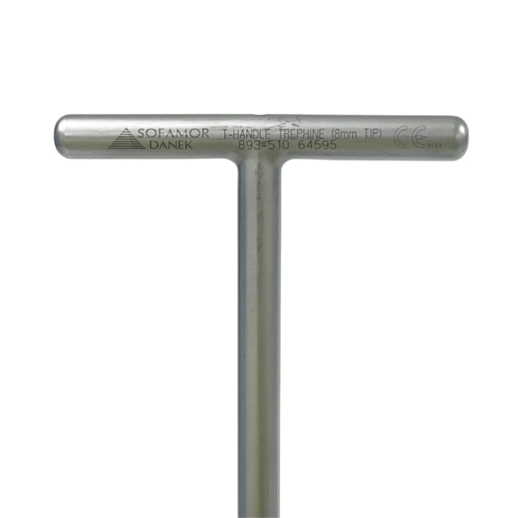 Medtronic REF 893-510 T-Handle Trephine (8mm Tip)