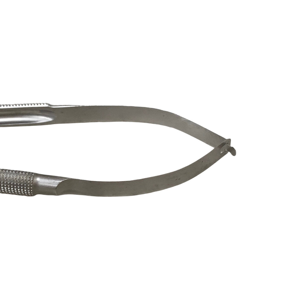 Scanlan 6006-120 Jacobson Micro Needle Holder Round Handle Diamond Dust 8" 20cm