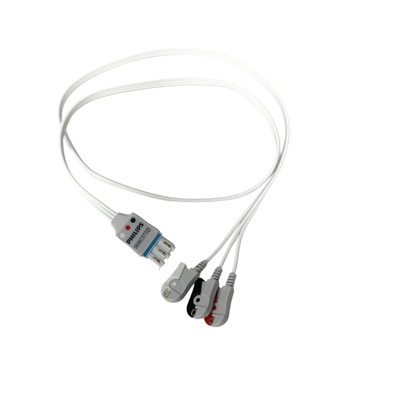 PHILIPS REF 989803173121, 3- Lead Set, Disposable, Bedside, AAMI, Single Patient