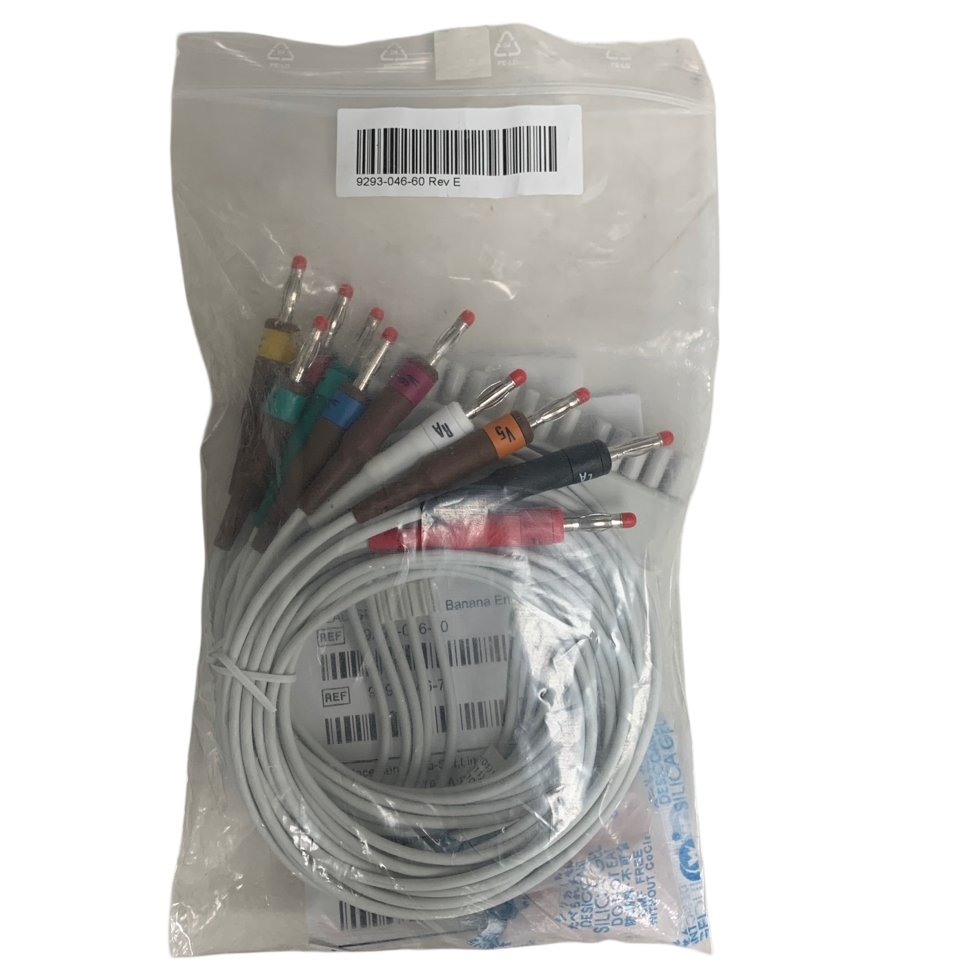 WELCH ALLYN 901095WIRELESS ECG ACQUISITION MODULE WITH LEADS-EXCELLENT CONDITION