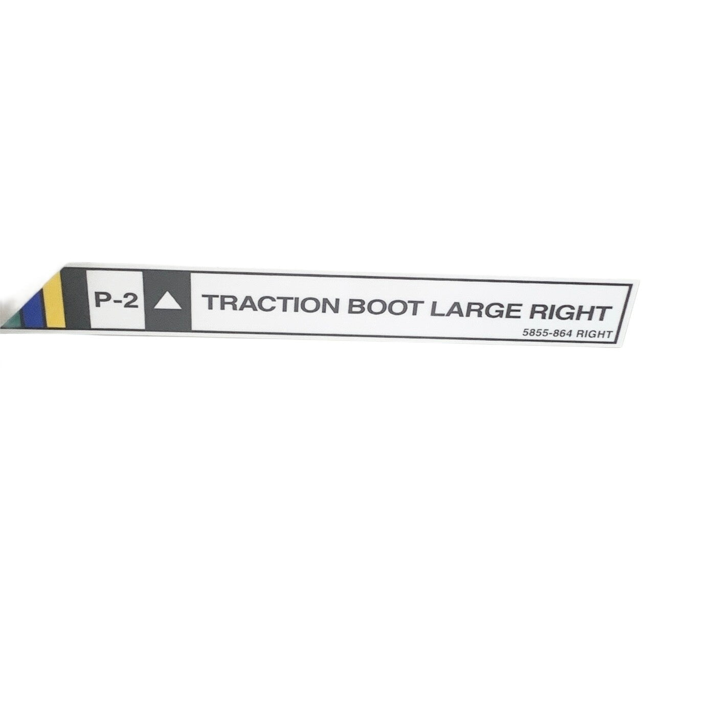 Mizuho OSI REF 5855-864, P-2 RIGHT/LEFT TRACTION BOOT, LARGE, PAIR w/ FOOT PLATE