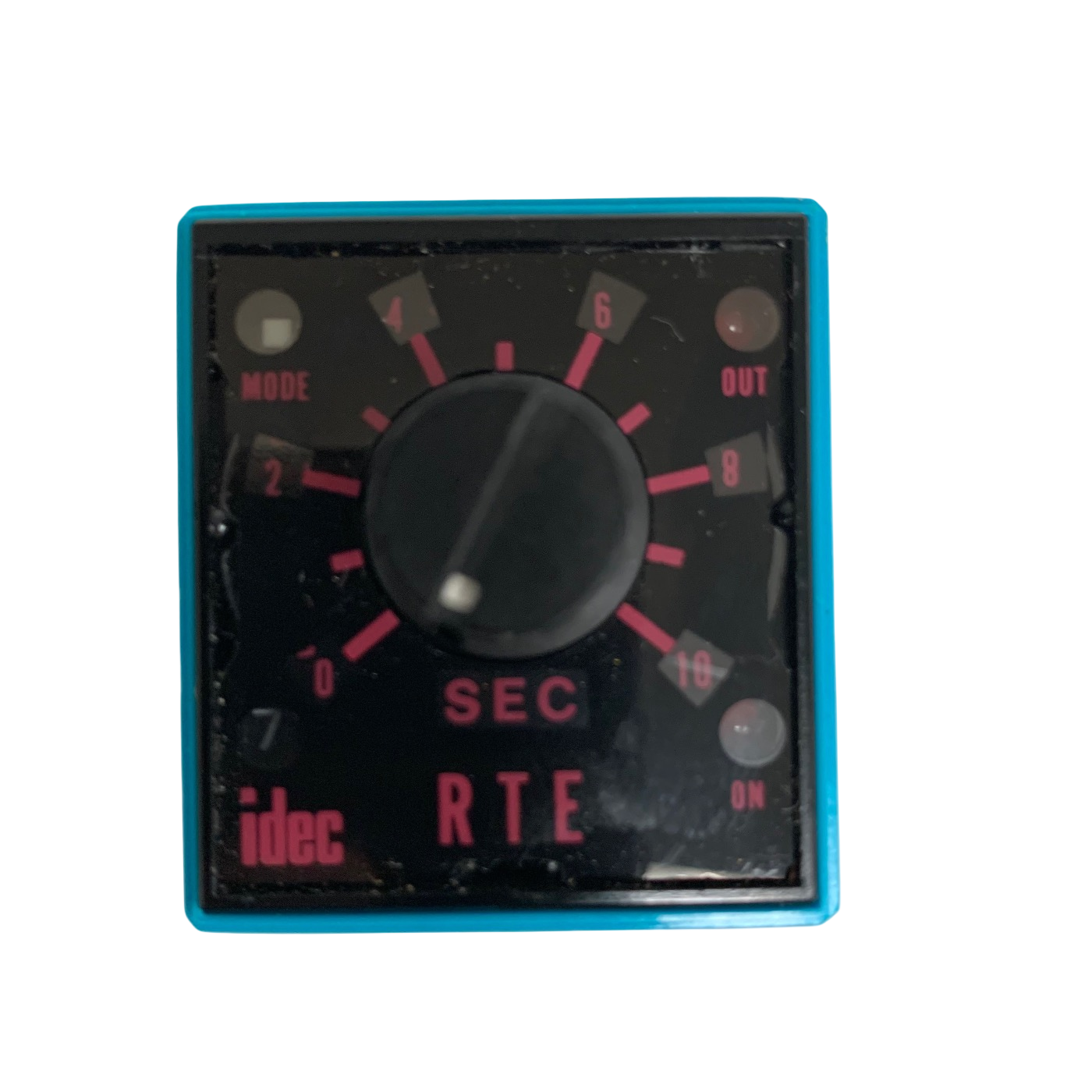 Idec RTE-B11 Analog Timer Relay, 120VAC Contact Rating 120/240VAC 10A 0-10 Sec